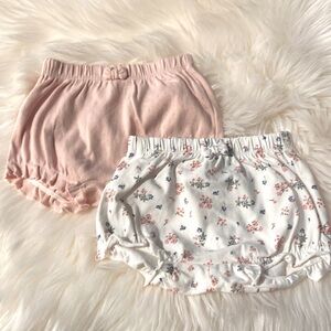 H&M Pink Ruffled Diaper Covers Organic Cotton